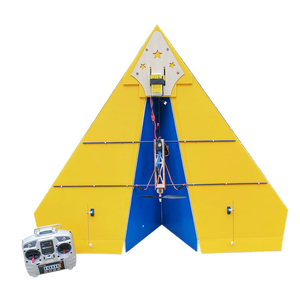 遥控纸飞机航模固定翼模型超大滑翔无人机kt三角翼新手入门飞行器