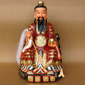 12寸30cm太乙真人像/太乙/佛像神像宗教用品/铜陶瓷/yysx31