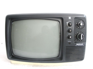 80年代 12寸白壳松下老电视机(影视道具出租 每天/200元)