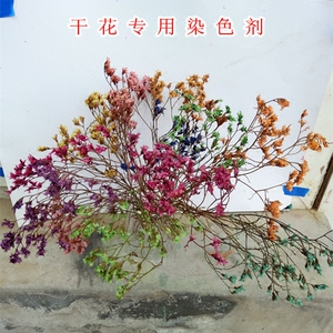 供应20g 绿色环保植物专用木材染料色粉 永生花专用干花染色剂