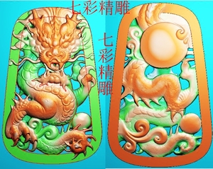 电脑精雕图仿古