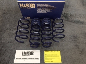 hr短簧福克斯尚酷晶锐h&r hr 蓝簧 短弹簧 短簧防倾杆艾巴赫短簧