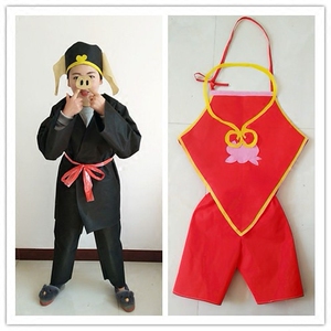 五一新款西游记环保演出服 猪八戒环保服装 红孩儿环保演出服