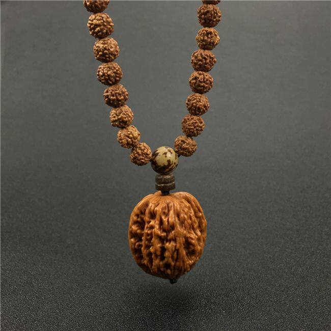 核桃项链男士