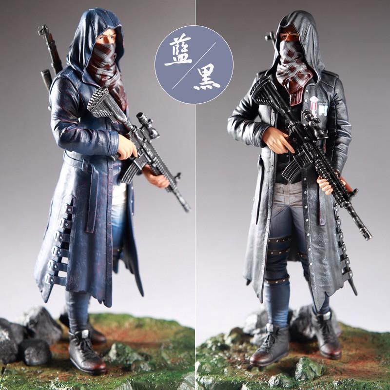 欧洲进口代绝地大逃杀刺激战场吃鸡手办m416枪98k大号人物模型周