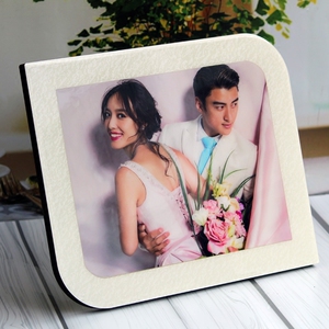 10寸水晶摆台相框影楼婚纱照像框宝宝十寸照片框版画制作加洗相片