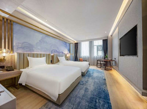 焦作中州逸美国际酒店城景双床房