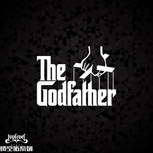 tlp镂空车贴 教父godfather维托唐科莱昂黑帮电影马龙白兰度贴纸