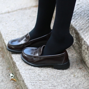 正统加软日本日系学院风雪松jk制服鞋cosplay万用学生表演鞋皮鞋