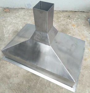 2018加工定做不锈钢方形料斗 漏斗 电箱 接水盘零件 不锈钢新款