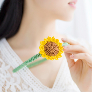 编织小屋 儿童可爱超萌头箍发饰女发箍毛线手工钩针编织材料包