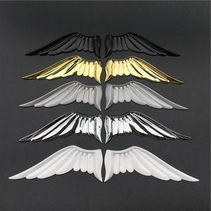 天使之翼翅膀 汽车用车贴 金属车标贴车身装饰帖个性贴 老鹰翅膀