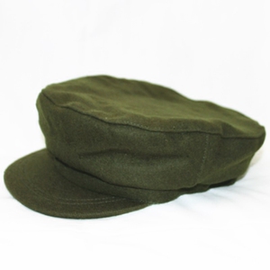 淘汰老货经典65式八角帽毛呢帽子解放帽草绿色八角帽