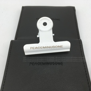 peaceminusone夹子,peaceminusone bigban同款peaceminusoneone白色夹子gd志龙pmo黑色铁夹子潮新款