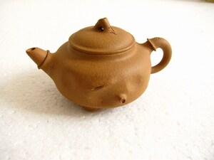 华砂堂蔡艳*三脚树墩*紫砂茶壶 有证书锦盒 原矿段泥包邮