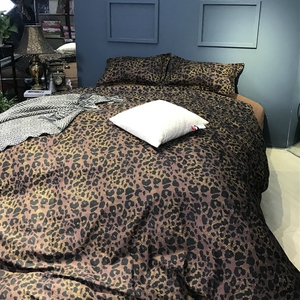 欢乐颂曲筱绡豹纹3四件套被套床单男女大学生寝室宿舍1.2三件套4