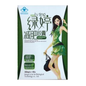 买二发三】绿婷减肥胶囊90粒苦瓜绿瘦单纯性肥胖人群减肥保健正品