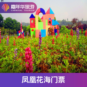 [凤凰花海-【扫码入园】大门票]重庆 凤凰花海 大门票
