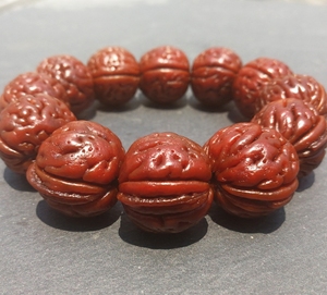 脑纹桃核20