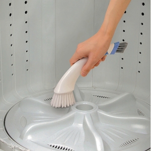 日本KM洗衣机内桶清洁刷 洗衣机槽刷 门窗导轨刷子浴室瓷砖地板刷
