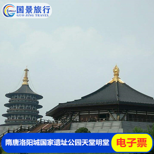 [隋唐洛阳城国家遗址公园-大门票]天堂明堂大门票
