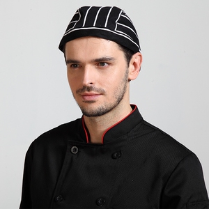 厨师帽 酒店厨房餐厅咖啡店工作帽 日本飘带帽 男女 日式厨师帽