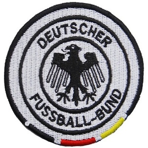 德国足球队胸标/布贴/衣贴/绣标/标贴/布标/订做/魔术贴