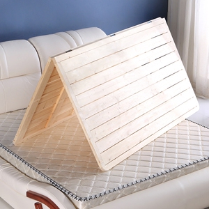 床架排骨架实木硬简约护腰定制支撑双人折叠承重透气静音加厚床板