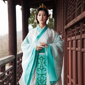 珂卡蝶芈月传孙俪同款古装秦朝公主妃子仙女服装影楼写真拖尾服装