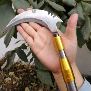 打松塔杆 伸缩神器摘割槟榔刀伸缩杆摘枣神器 头摘核桃的杆子高空