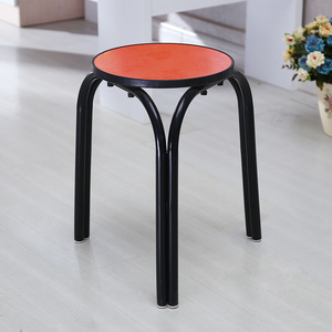 三脚圆凳子餐厅凳子小板凳木凳子饭店凳子家用凳子学生板凳快餐店
