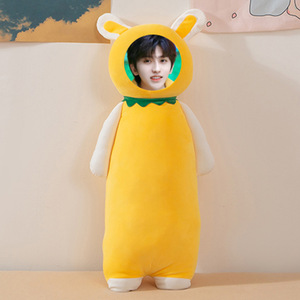 k9hx蔡徐坤人形抱枕diy头像照片真人脸玩偶公仔男生款睡觉长