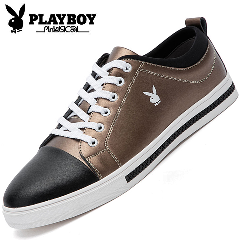 [USD 85.75] Playboy men's shoes in the spring the student Board shoes