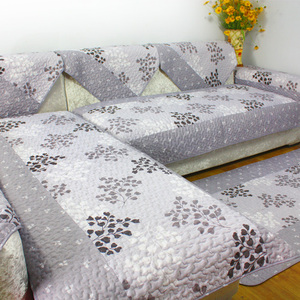 沙发垫四季通用坐垫单个尺寸双面欧式布艺防滑田园组合沙发罩套巾