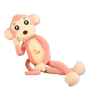 长手长脚的布娃娃礼物生u日腿毛绒猴子猿长臂猴小动物男孩吊。