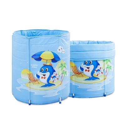 婴幼儿充气游泳池儿童家用保温加厚家庭小孩宝宝合金超大号浴盆桶