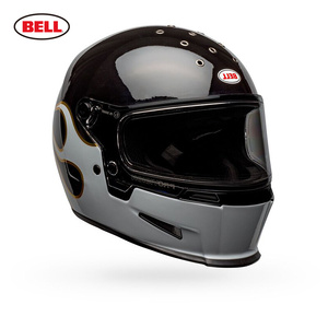 BELL复古头盔 消除者大头围哈雷摩托机车碳纤维防雾安全盔3XL男女