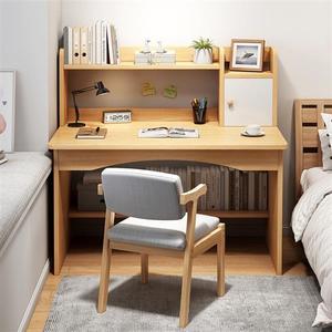 高档帝帆电脑桌台式家用书桌书架一体小型学生学习桌卧室简易办公