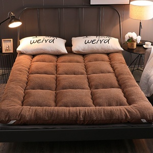 高档床加厚平板穿经济T地落地式铺床专用一体软垫x榻床垫折米日式