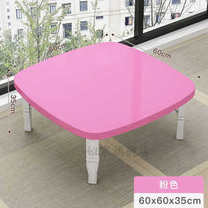 新矮桌子长形小方几折叠方桌家用地桌炕桌简易吃饭矮桌飘窗小桌厂