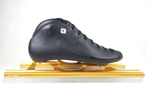 澳洲真皮速滑冰鞋 成人大道专业冰刀鞋 飞航雪豹男款滑冰鞋36-47