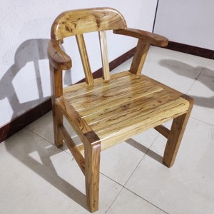 特价老榆木中式实木电脑椅办公椅现代简约椅靠背椅小扶手椅子