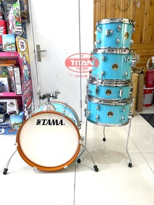 TAMA CLUB-JAM 系列便携式架子鼓爵士鼓5鼓带4片静音镲片