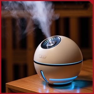 太空球加湿器迷你办公室桌面小型家用静音卧室空气补水保湿香薰机