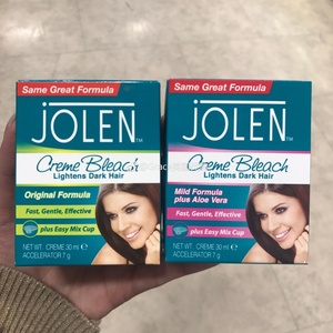Grace英国购JOLEN漂眉膏漂胡剂漂淡防过敏（现货）