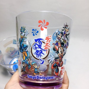 东京 迪S尼乐园 夏日祭 达菲熊 米奇米妮  美丽杯子 可爱！