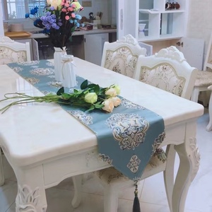 桌旗欧式现代简约时尚桌旗美式乡村地中海北欧餐桌旗茶旗餐桌桌布