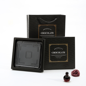 日本单格生巧包装盒欧式高档UV盒子定做手工dly创意九宫格巧克力