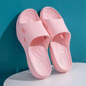 VEBLEN粉色拖鞋女夏季居家浴室防滑洗澡室内软底耐磨妈妈凉拖鞋女