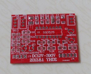 SG3525驱动板带大功率图腾升压PCB（空板）